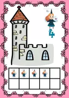 Aperçu - Apprentissages en autonomie - LES CARTES DE 1 À 10 AVEC PACADABRA DES CONTES POUR COMPTER - Page 3