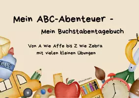 Vorschau - Arbeitsblätter - Mein Buchstabe-des-Tages-ABC für die 1. Klasse - Seite 1