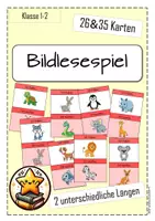 Vorschau - Spiele - Bildlesespiel Tiere Klasse 1 -Ich habe-Wer hat?- - Deckblatt
