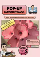 Vorschau - Stundenentwürfe - KUNST Schritt für Schritt: Bastle eine Pop-Up-Karte inkl. 12 Erklärvideos! - Deckblatt