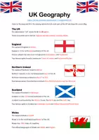 Vorschau - Arbeitsblätter - UK Geography Song - Worksheet - Seite 2