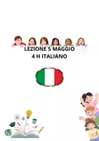 anteprima - Materiale di supporto/inclusione - 5 MAGGIO 2025 (lezione BES 4 h ) CLASSE 1 ELEMENTARE ITA - Pagina di copertina