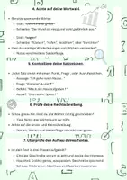 Vorschau - Poster - Checkliste zur Textüberarbeitung - Seite 1