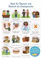 Vorschau - Fördermaterial/Inklusion - Bildkarten Sprichwörter und Redewendungen Deutsch als Zweitsprache - Seite 2