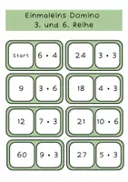 Vorschau - Spiele - Einmaleins - Domino 3. und 6. Reihe - Seite 2
