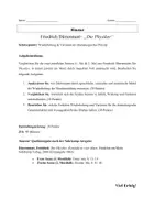 Vorschau - Test - Wiederholung als Dramaturgie: Klausur zu Dürrenmatts Die Physiker Vergleich zweier paralleler Szenen – Fokus Struktur & Wirkung - Seite 1