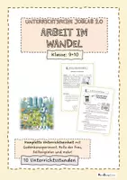 Vorschau - Unterrichtsreihen - Unterrichtseinheit Arbeit im Wandel - Joblab 2.0 - Deckblatt