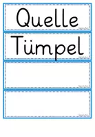 Vorschau - Präsentationen/Tafelbilder - Gewässerarten (Tafelmaterial / Wortkarten) - Seite 3