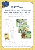 Vorschau - Stationenlernen - STORY WALK - Brown Owl and the Bee Hive - Deckblatt