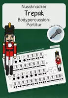 Vorschau - Stundenentwürfe - Trepak aus Der Nussknacker, Bodypercussion - Deckblatt