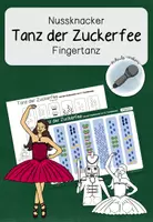 Vorschau - Stundenentwürfe - Tanz der Zuckerfee, Fingertanz, Werkhören Nussknacker - Deckblatt