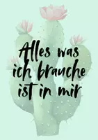 Vorschau - Poster - Freebie: 5 Poster mit motivierenden Affirmationen - Seite 1