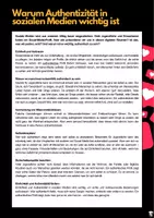 Vorschau - Arbeitsblätter - Medienkompetenz - Gestalte dein Social Media Profil - Seite 3