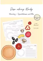 Vorschau - Arbeitsblätter - Pizza ordering: Monolog - Deckblatt