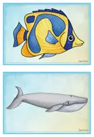 Vorschau - Bildkarten - Picture and Word Cards: Under the Sea - Seite 1