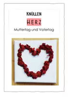 Vorschau - Bildkarten - Herz knüllen - Bildanleitung -1 Jgst. Mutter- + Vatertag - Deckblatt