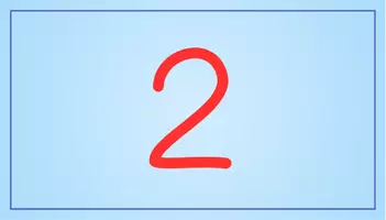 Vorschau - Präsentationen/Tafelbilder - Zahleinführung 2 Präsentation - Seite 1