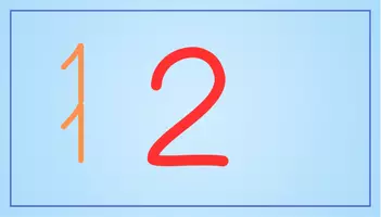 Vorschau - Präsentationen/Tafelbilder - Zahleinführung 2 Präsentation - Seite 3