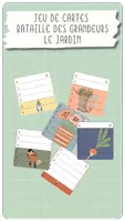 Aperçu - Apprentissages en autonomie - 🪻Au jardin - 🃏 bataille des grandeurs - Page de couverture