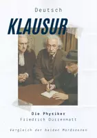 Vorschau - Test - Wiederholung als Dramaturgie: Klausur zu Dürrenmatts Die Physiker Vergleich zweier paralleler Szenen – Fokus Struktur & Wirkung - Deckblatt