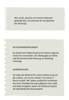 Vorschau - Arbeitsblätter - Eine Charkterisierung schreiben - Seite 1