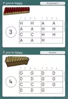 Vorschau - Stundenentwürfe - If you're happy - Unterrichtsreihe und Glockenspielbegleitung - Seite 3