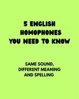 Vorschau - Poster - English Homophones - Deckblatt