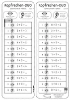 Vorschau - Spiele - Kopfrechen DUO - Tandem, ZR 10, Addition u. Subtraktion - Seite 3