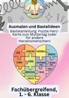 Vorschau - Mal- und Bastelvorlagen - Muttertag & Vatertag – Wachsendes Materialpaket - Seite 1