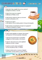 Vorschau - Spiele - Cerebro Activo - Multiple Choice Quizkarten für den Spanischunterricht (A1-A2) - Seite 3