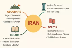 Vorschau - Arbeitsblätter - Lernposter + Arbeitsblätter zum Thema "Iran" + Lösung & MP3 + Mindmap + Infografik - Seite 3