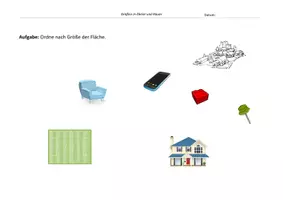 Vorschau - Arbeitsblätter - Arbeitsblatt zu den Einheiten von Flächeninhalten - Seite 3