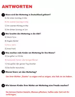 Vorschau - Spiele - Muttertag: Leseverständnis und Wortsuchrätsel mit Lösungen - Seite 3