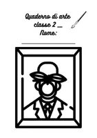 anteprima - Materiale di supporto/inclusione - Quaderno di arte e immagine classe 2 - Pagina di copertina