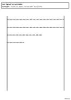 Aperçu - Apprentissages en autonomie - Les lignes verticales et horizontales - Page 3