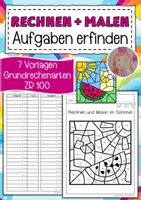 Vorschau - Arbeitsblätter - Rechnen und Malen ZR 100 - Deckblatt