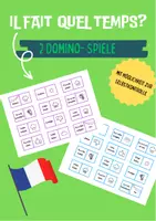 Vorschau - Spiele - Domino Wetter Französisch - Deckblatt