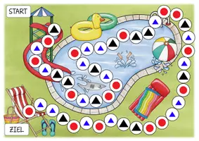 Vorschau - Spiele - Wortartenspiel - Nomen, Verben und Adjektive spielerisch üben (auch mit Grundwortschatz NRW) (Wortart nach Montessori) - Seite 3