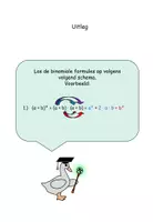 Voorbeeld - Binomiale formules De eerste binomiale big-pack - Pagina 1