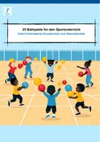 Vorschau - Spiele - 25 Ballspiele für den Sportunterricht - Deckblatt