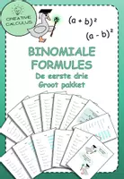 Voorbeeld - Binomiale formules De eerste drie big-pack - Voorblad