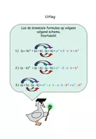 Voorbeeld - Binomiale formules De eerste drie maxi-pack - Pagina 1