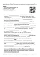 Vorschau - Arbeitsblätter - Arbeitsblätter zum Thema "Was muss man machen, um Astronaut zu werden?" (Lückentext, Hörverstehen) + Lösung & MP3 + Infografik - Deckblatt