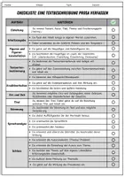 Vorschau - Arbeitsblätter - Prosa Textbeschreibung: Checkliste (sw + bunt) - Seite 3