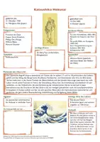 Vorschau - Merkblätter - Hokusai Steckbrief - Seite 2