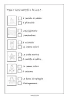 anteprima - Esercizi - "L'estate": leggi e fai una croce - Pagina 2