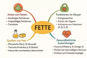 Vorschau - Arbeitsblätter - Lernposter + Arbeitsblätter zum Thema "Fett" + Lösung & MP3 + Mindmap + Infografik - Seite 3