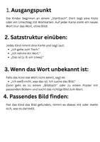 Vorschau - Präsentationen/Tafelbilder - mündliches Scaffold Scaffolding Wortschatz DAZ - Seite 2