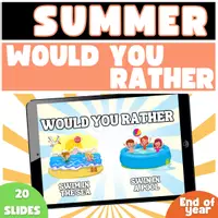 Vorschau - Spiele - Would you Rather - Summer - Deckblatt