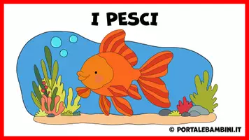 anteprima - Presentazioni / Lavagne - I pesci - Unità didattica - Pagina 1